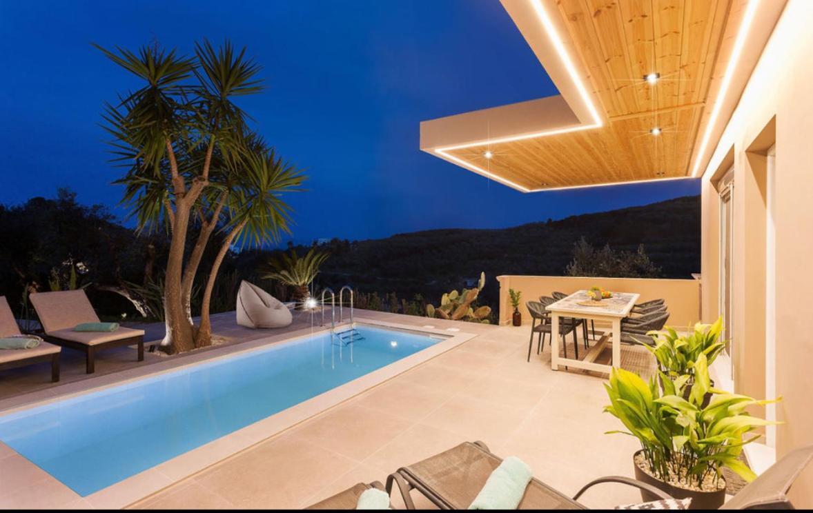 Olive Garden - Private Heated Pool Vacation Home Platanés Esterno foto